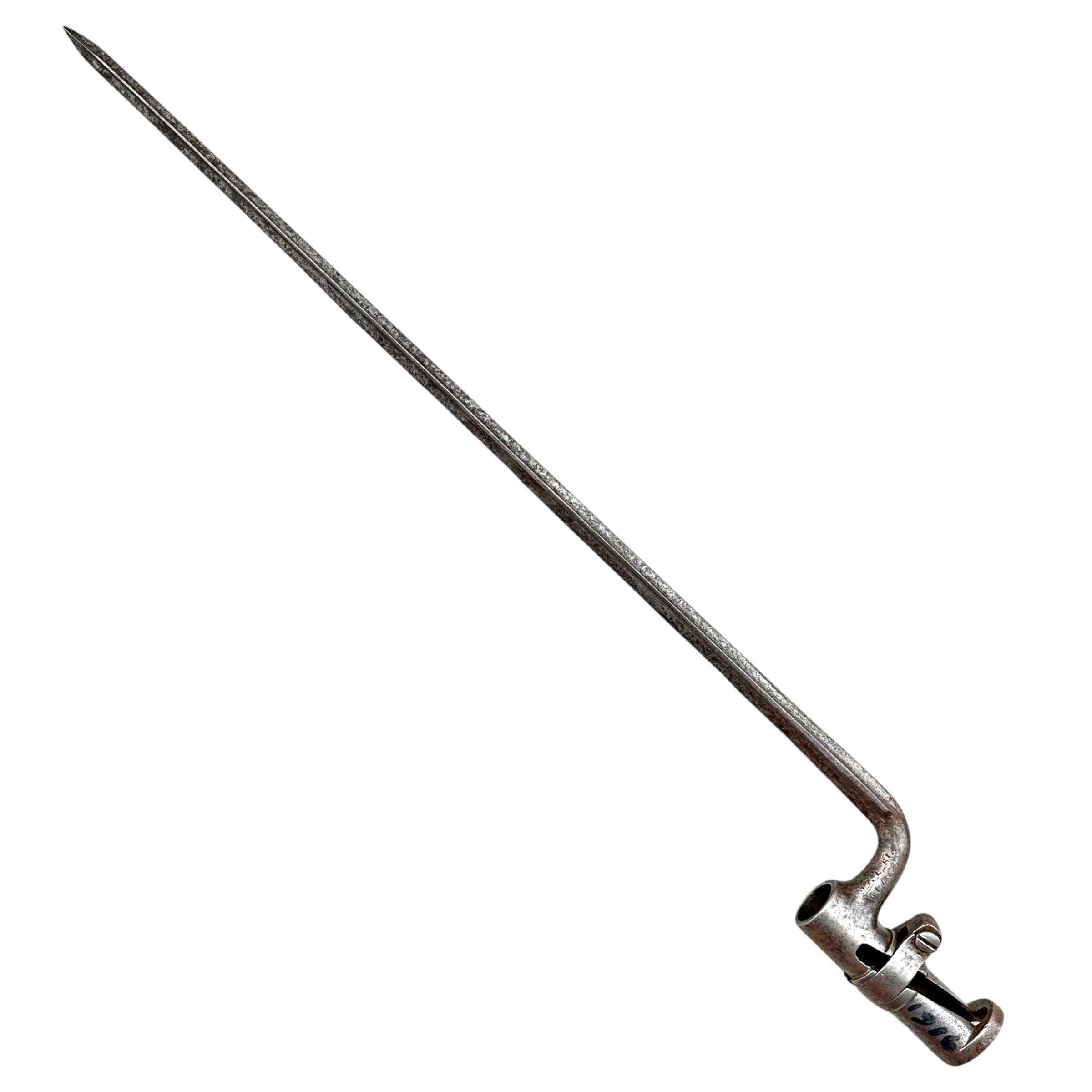 Original Austrian Model 1854 Lorenz Rifle Socket Bayonet – M1854 Austro-Hungarian Army