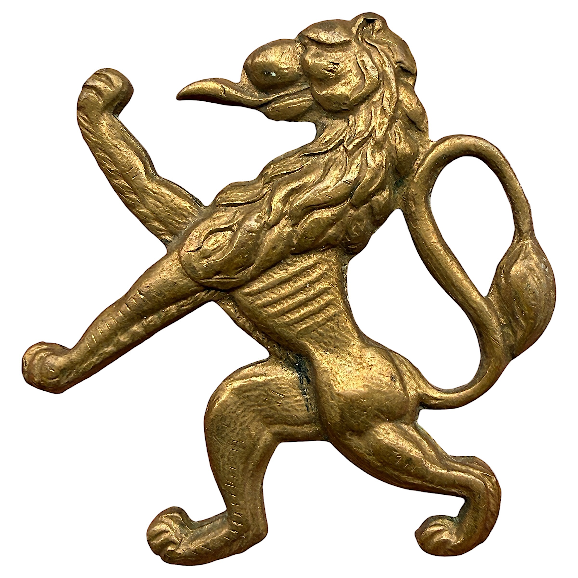 Original WWII Belgian Free Forces Lion Beret Badge – Belgian Army in Exile