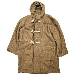 Originele WWII Canadese wollen duffle coat met capuchon en houten toggles