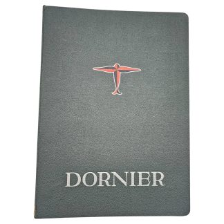 Originele WWII Dornier map met documenten van een ingenieur en latere Fallschirmjäger