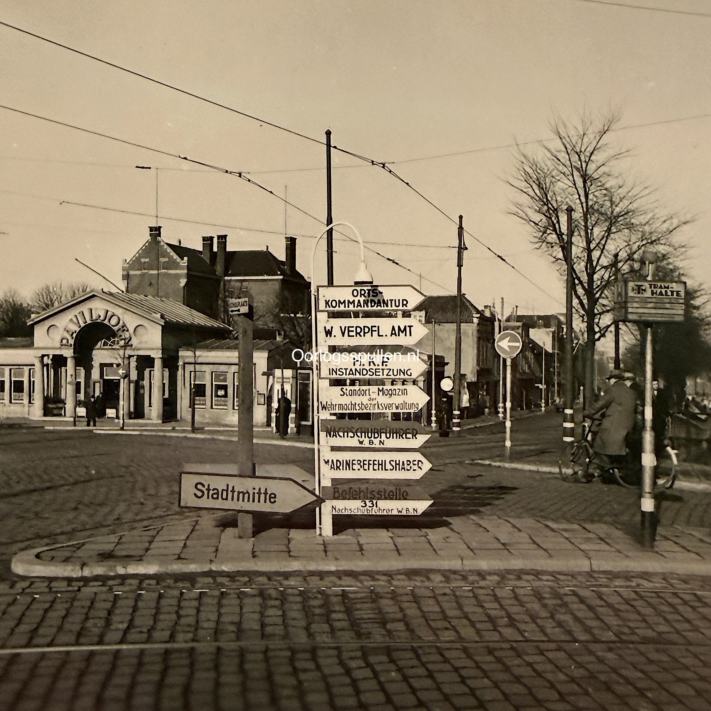 Original WWII German Photo The Hague Netherlands German Military ...