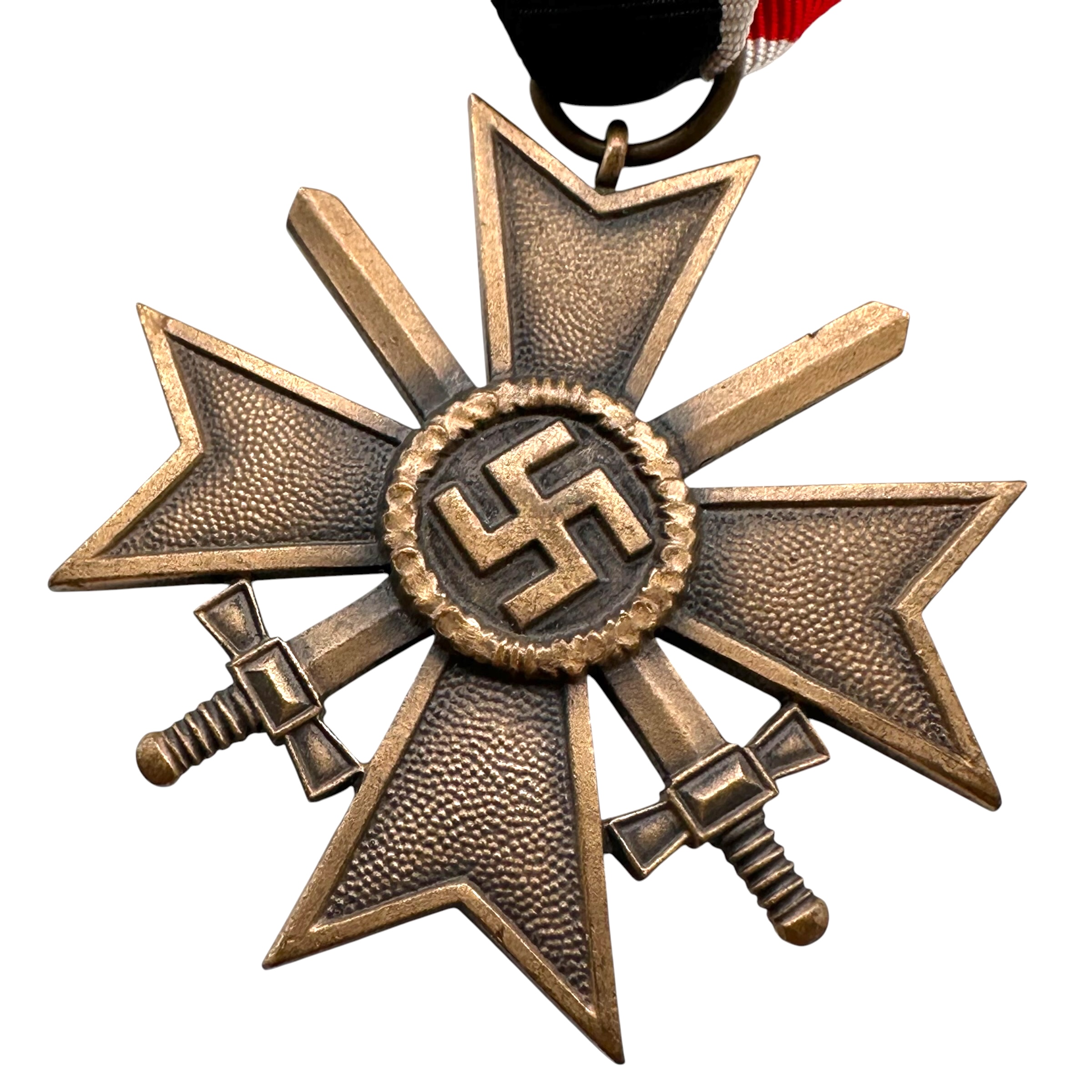 Original WWII German War Merit cross with Swords