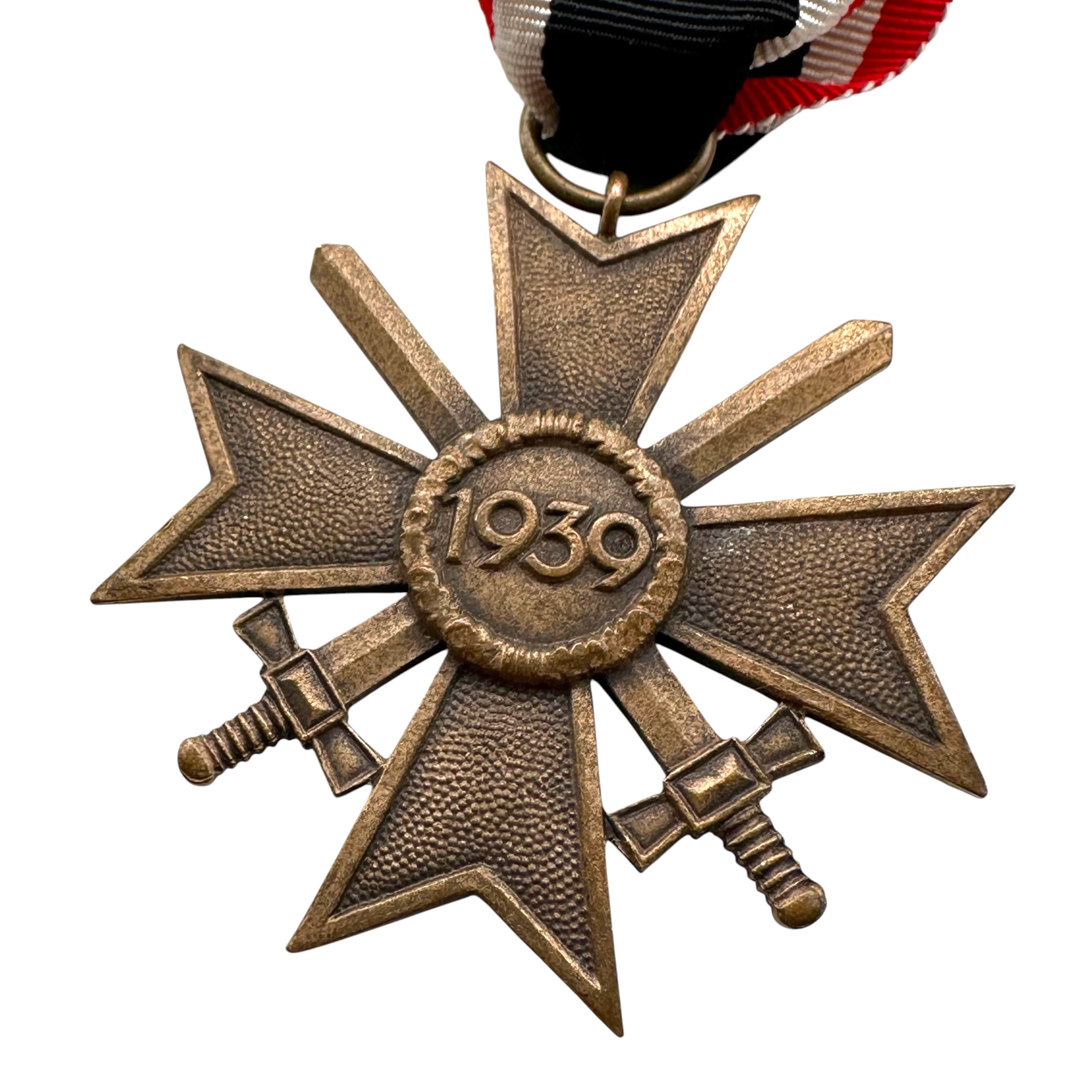 Original WWII German War Merit cross with Swords