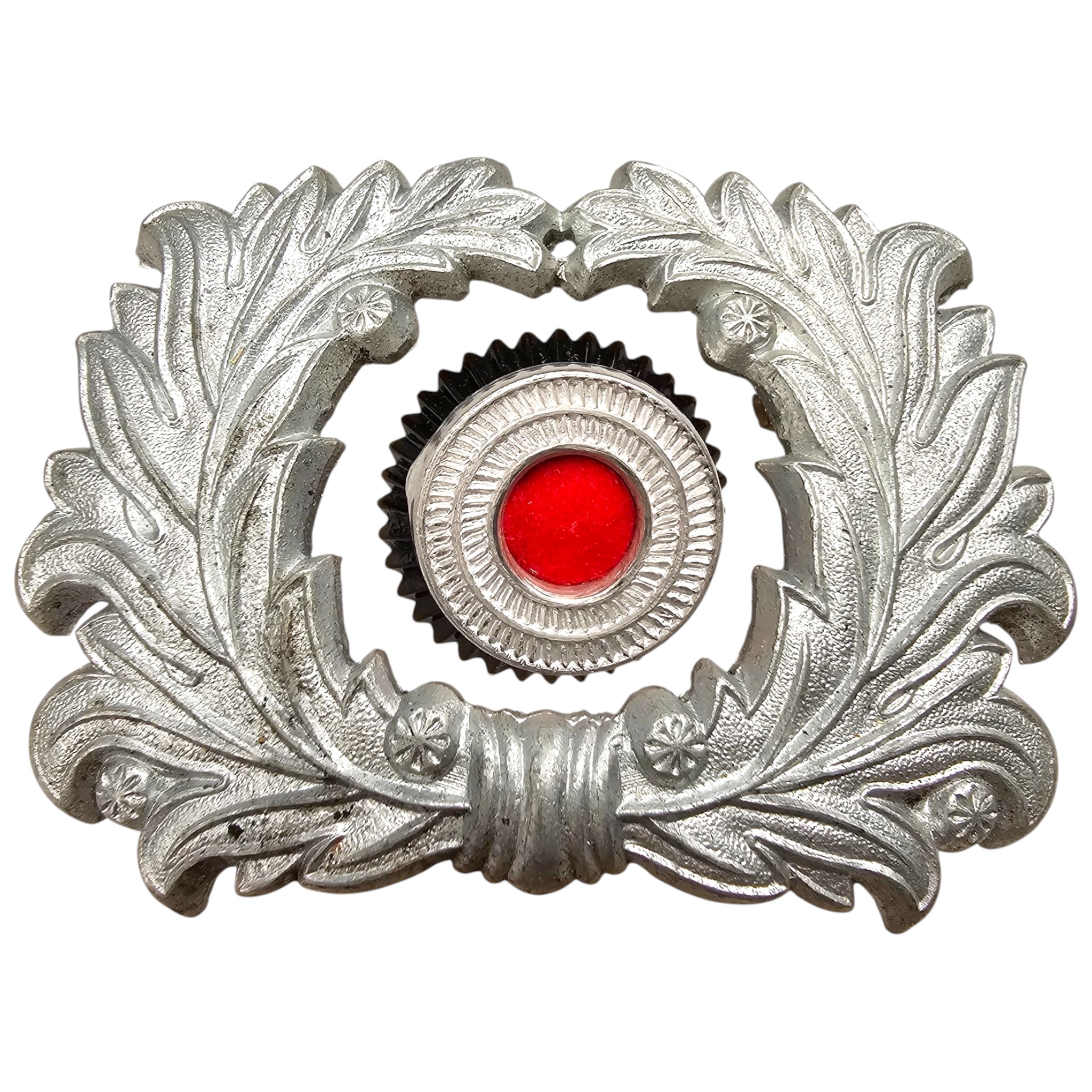 Original WWII German Zollgrenzschutz Visor Cap Wreath Cockade