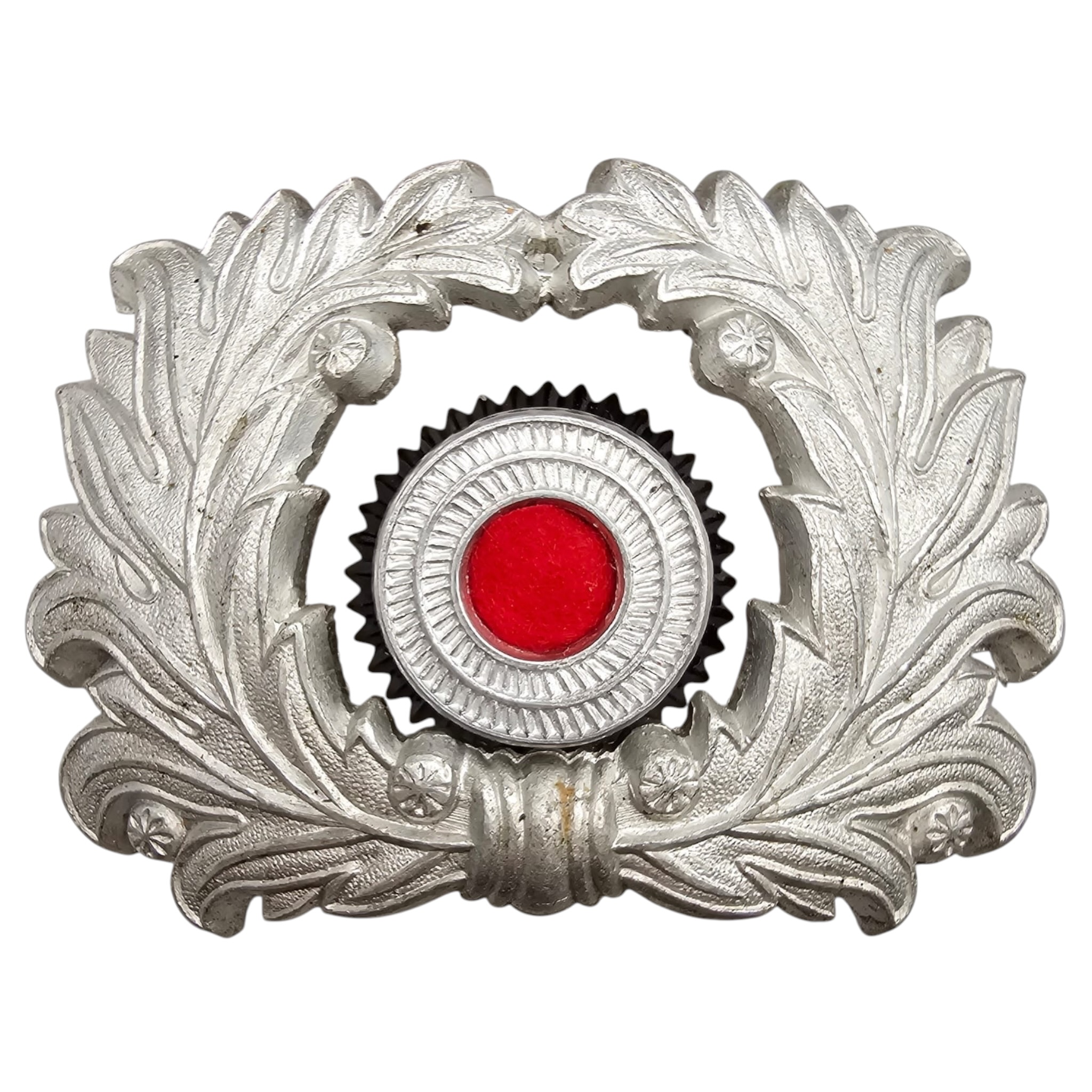 Original WWII German Zollgrenzschutz Visor Cap Wreath Cockade