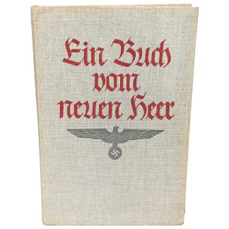 Origineel Duits boek 'Ein Buch vom neuen Heer' door Hauptmann (E) Georg Haid
