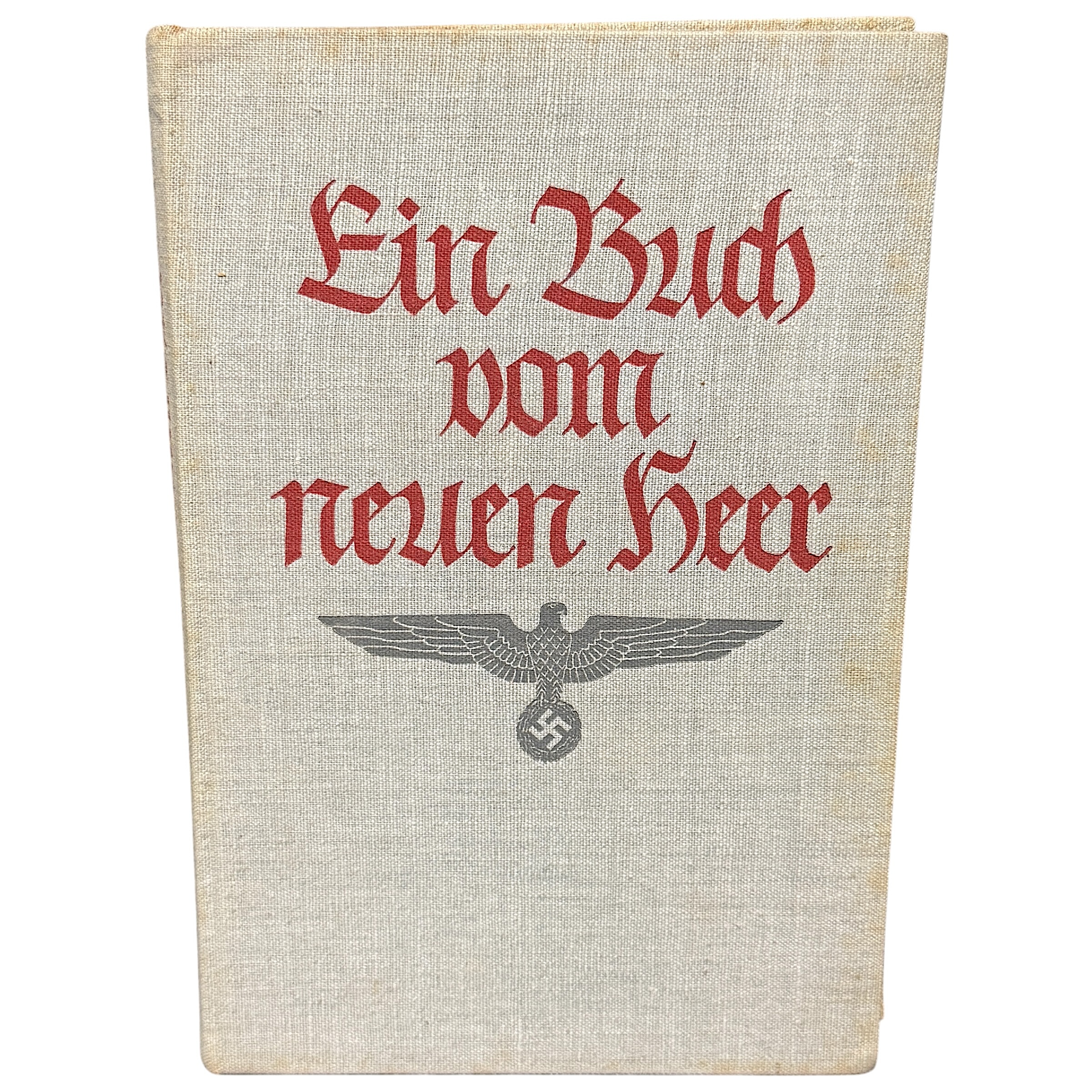 Origineel Duits boek 'Ein Buch vom neuen Heer' door Hauptmann (E) Georg Haid