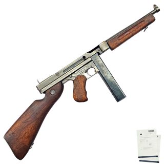 Original WWII US Thompson M1 EU-Deko