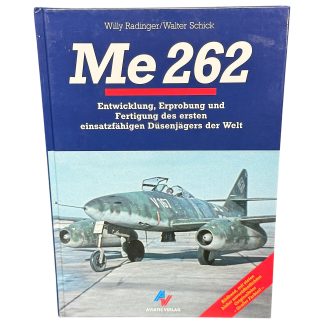 Omslag van het boek 'Me 262' door Willy Radinger en Walter Schick, Aviatic Verlag