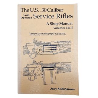 Omslag van Kuhnhausen's shop manual over de U.S. .30 Caliber gasgeweren