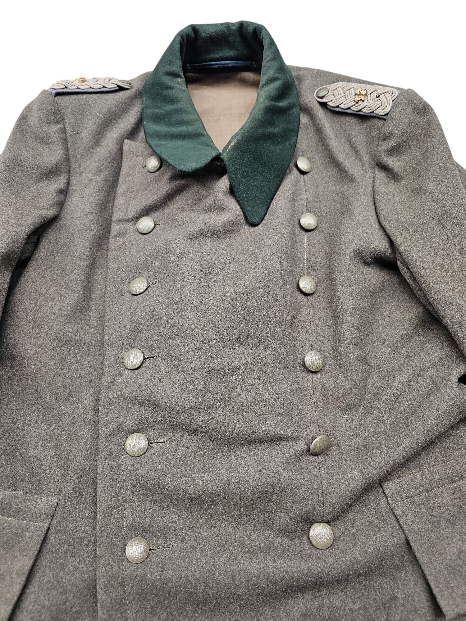Original WWII German Wehrmacht ‘Nachschub’ officers Major overcoat - 21468 - Afbeelding 7