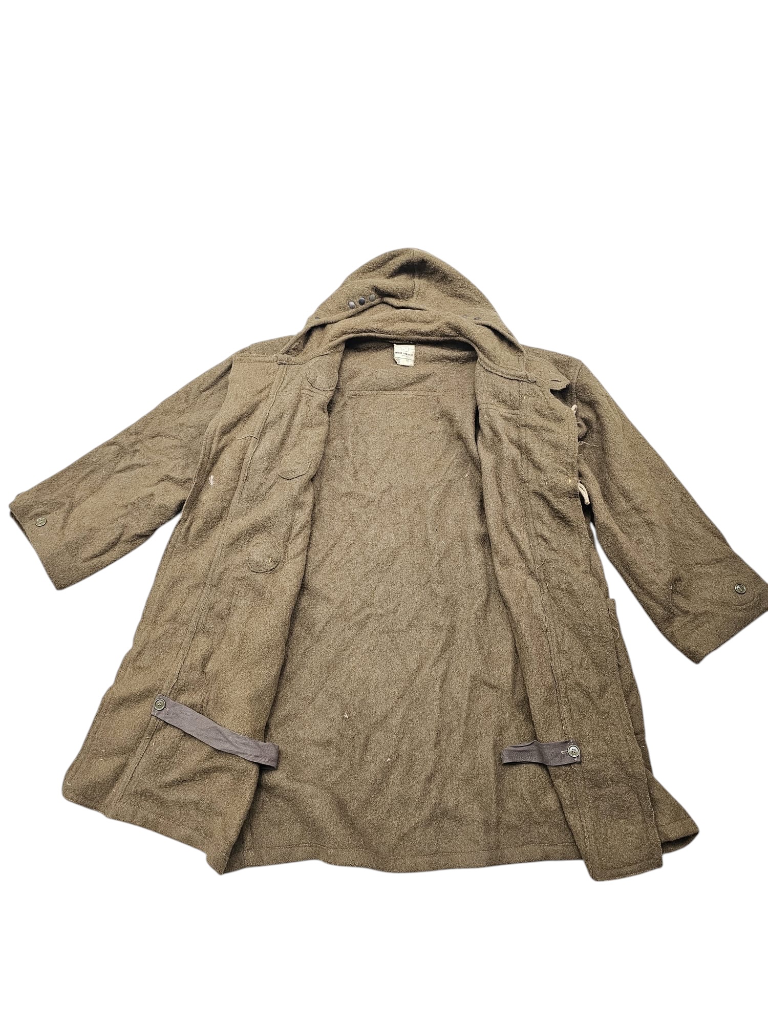 Original WWII Canadian Wool Duffle Coat - Ambridge-Thompson - Afbeelding 10