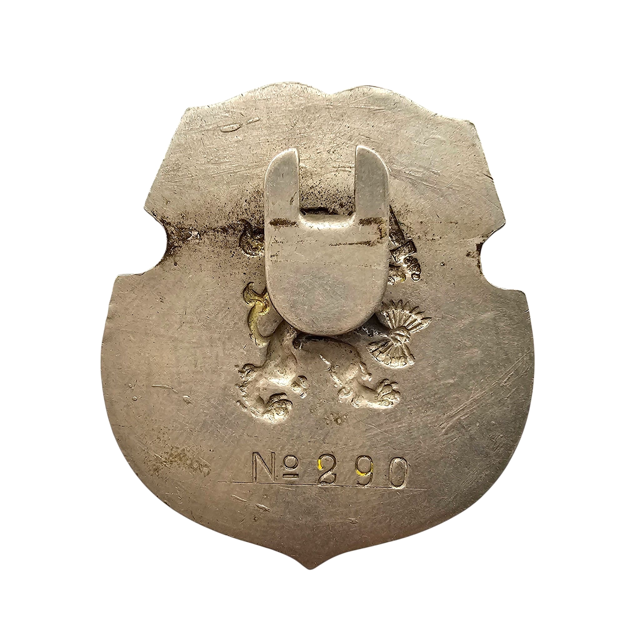 Original 1920/30s Dutch Rotterdam Police Badge – Number 290