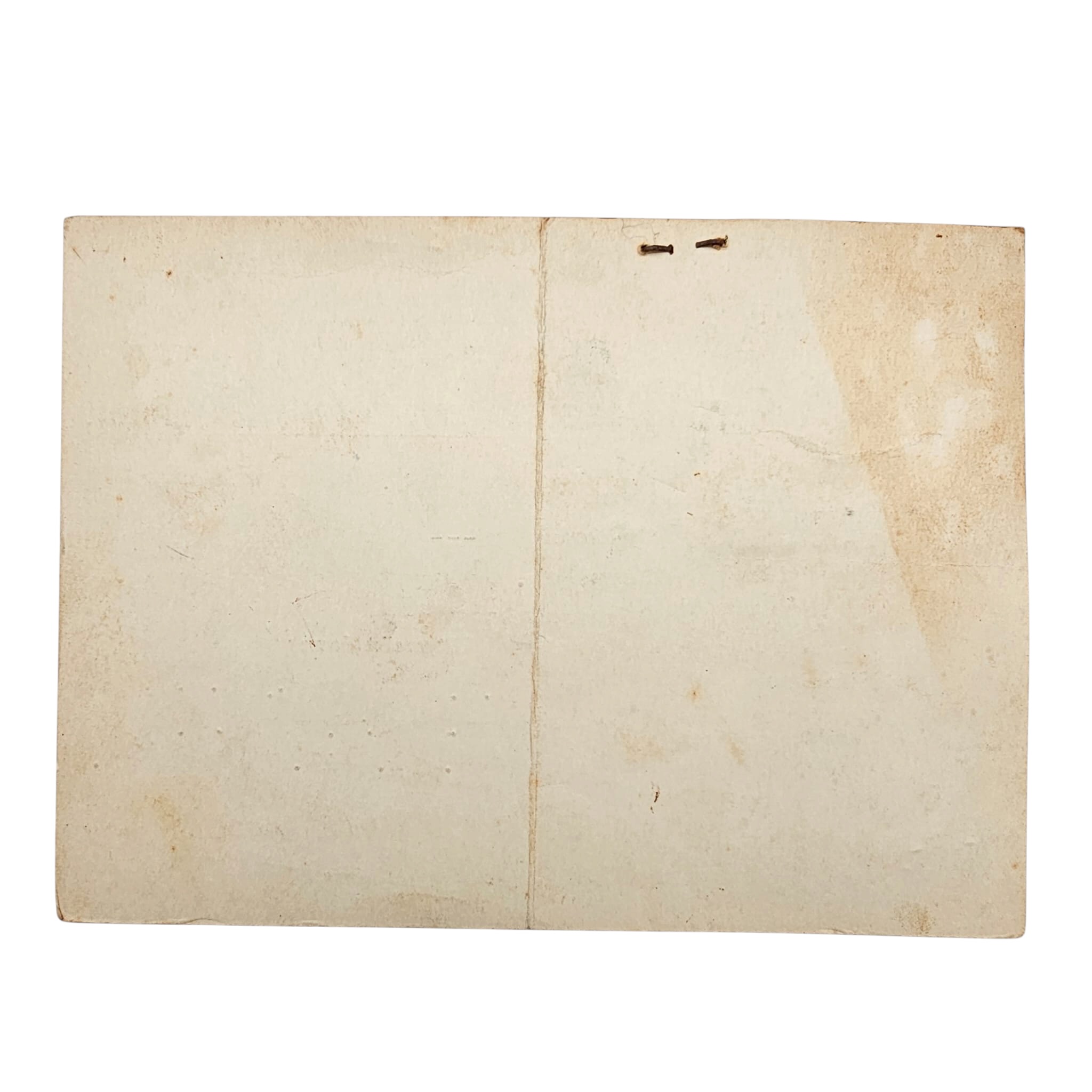 Original 1945-1949 Dutch KNIL Registration form card East Dutch Indies Malang - Afbeelding 2