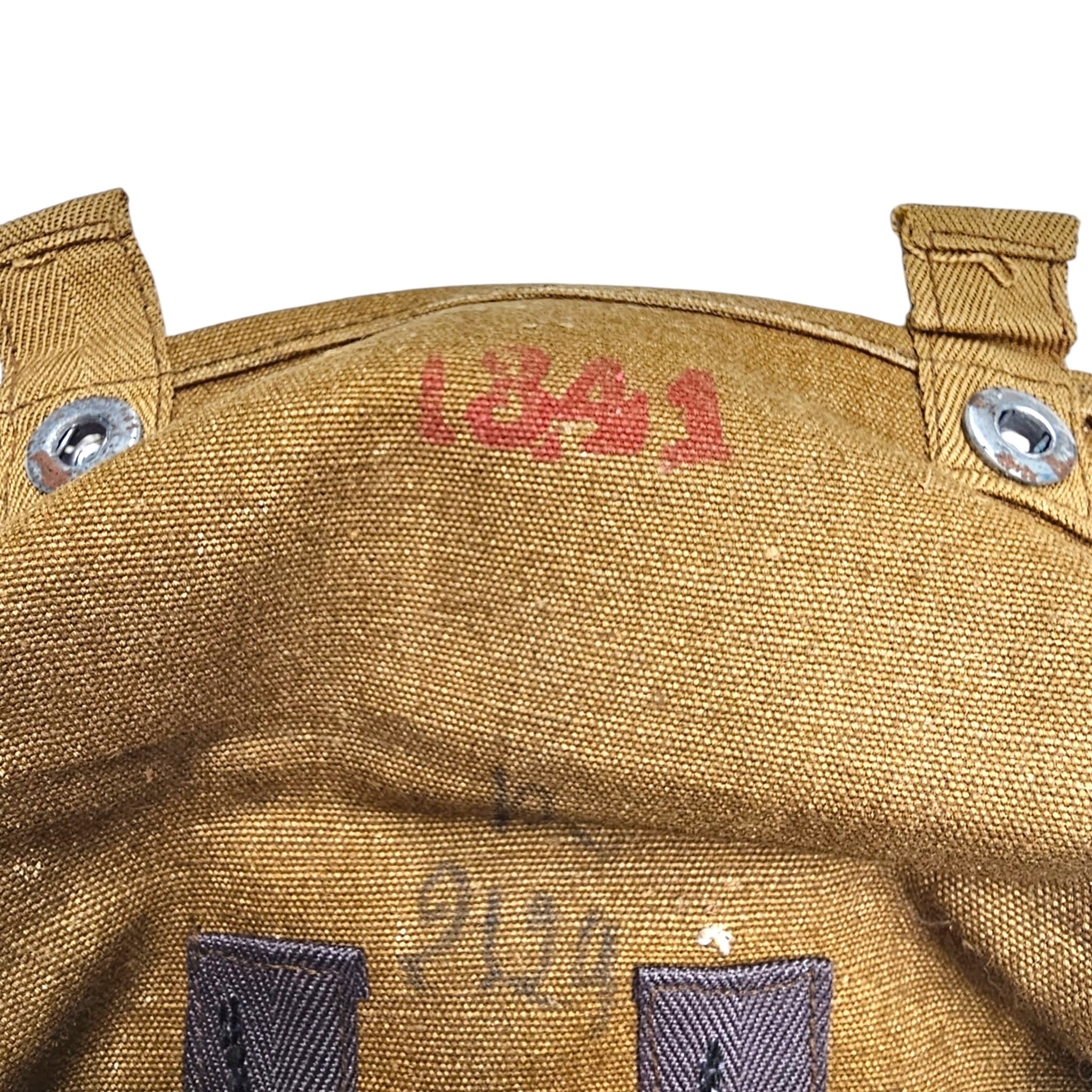 Original WWII German Wehrmacht Heer Tropical Gas Cape Pouch – Gasplane Tasche – Mint Condition