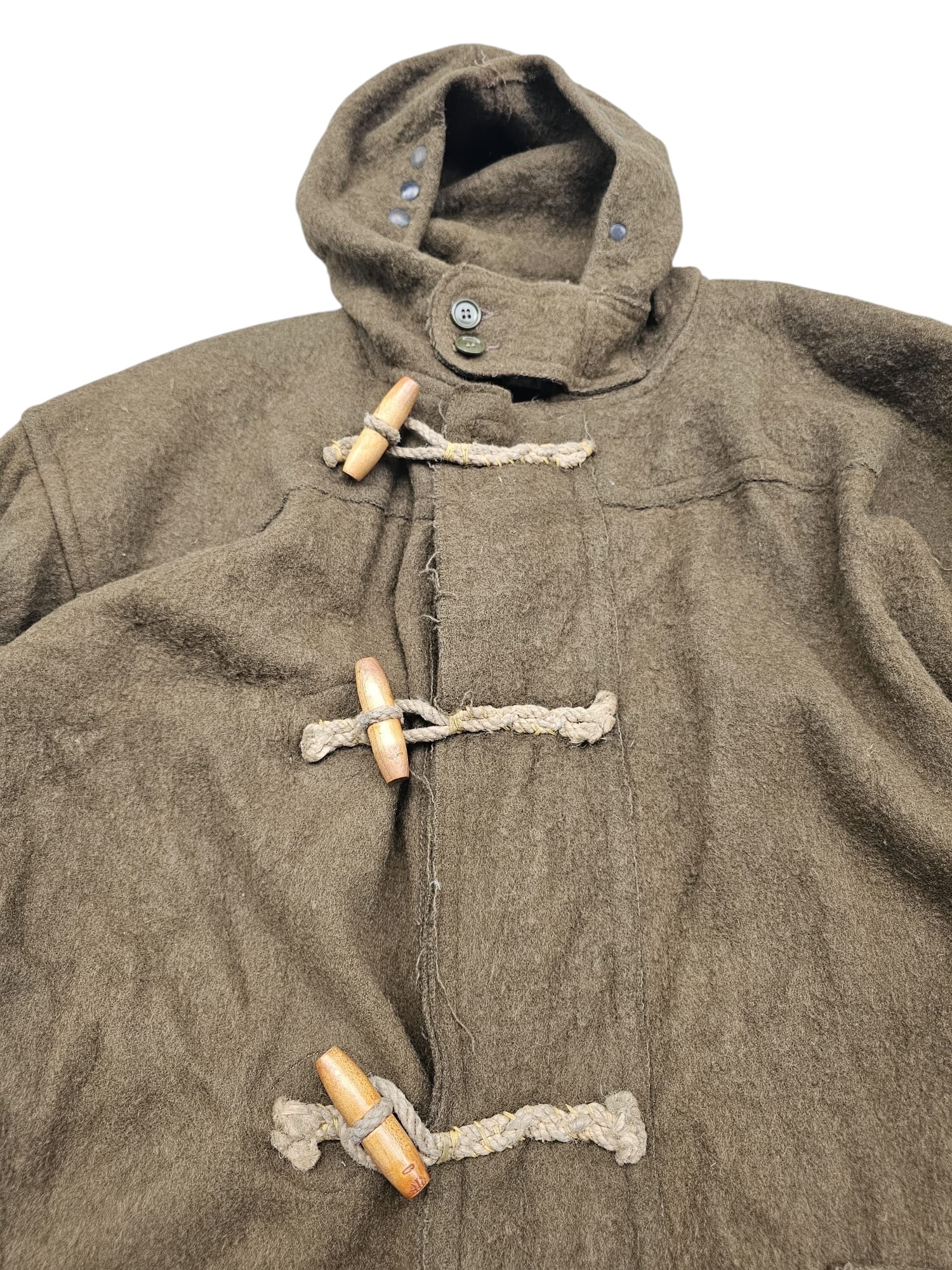 Original WWII Canadian Wool Duffle Coat - Ambridge-Thompson - Afbeelding 7