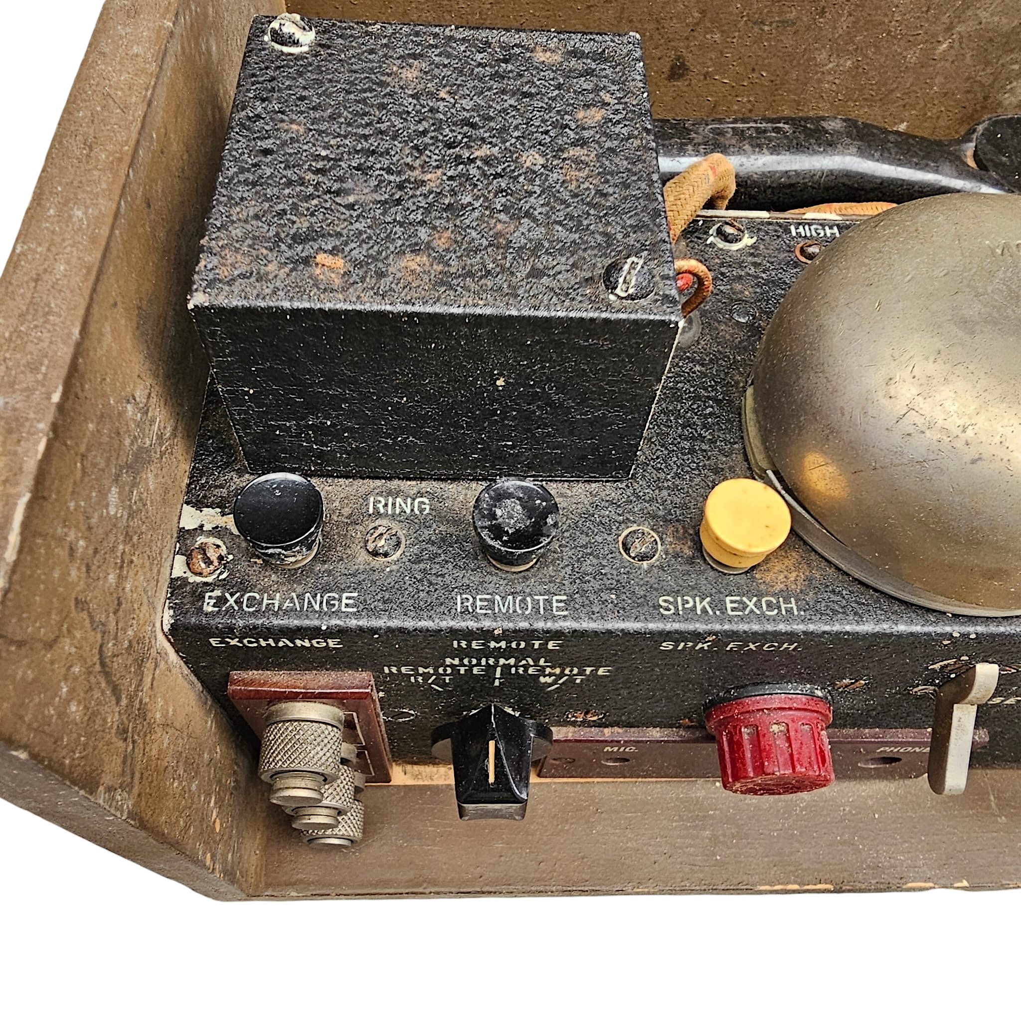 Original WWII Wireless Remote Control Unit No. 1 (Canadian) from World War II, manufactured by the RCA Victor Company Limited in 1944 - Afbeelding 10