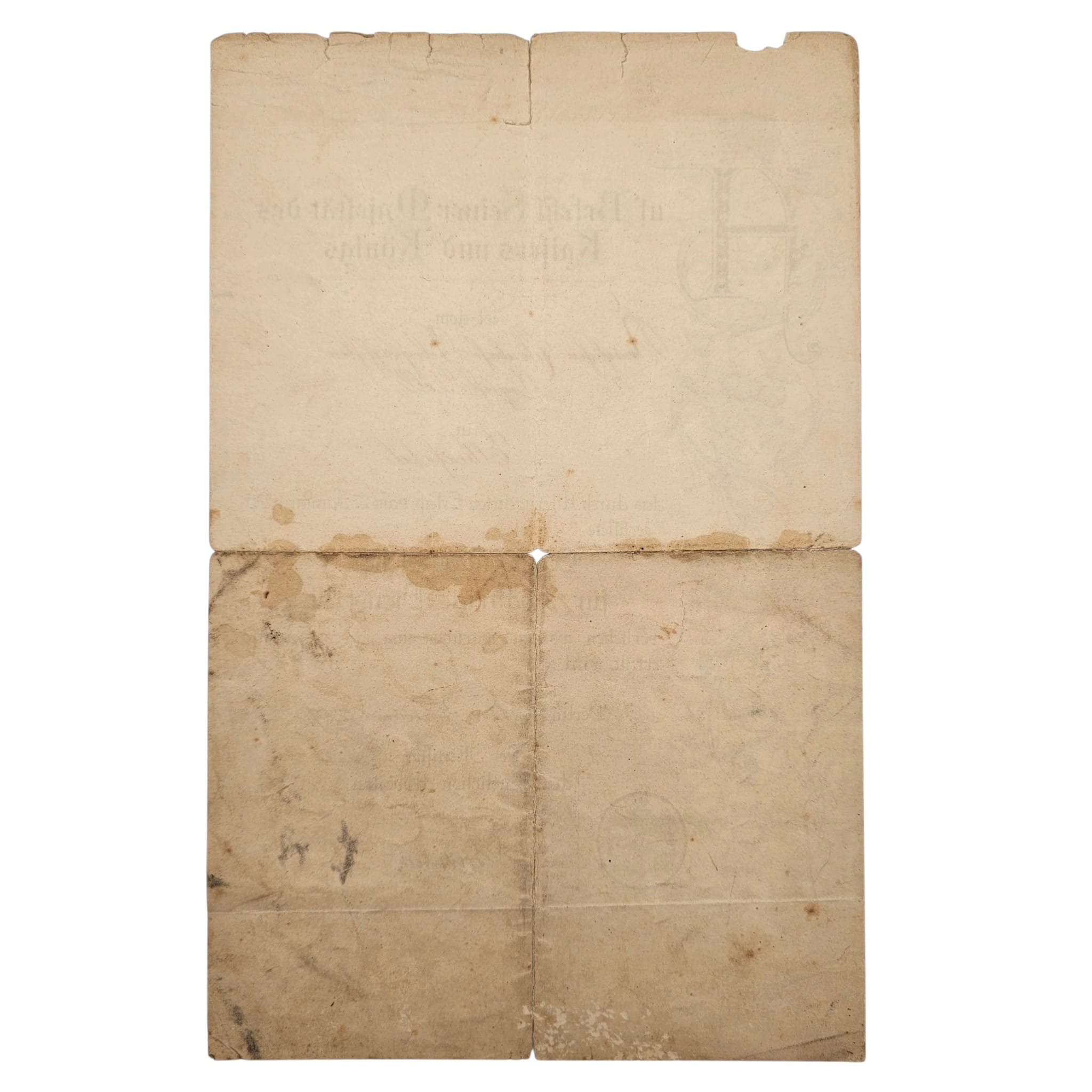 Original Imperial German Prussian 25-Year Service Award Certificate – Elberfeld 1909 - Afbeelding 4